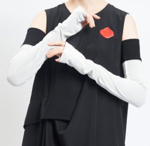 画像2: gomme 　レイヤーアームカバー　　サイズ；F (2)