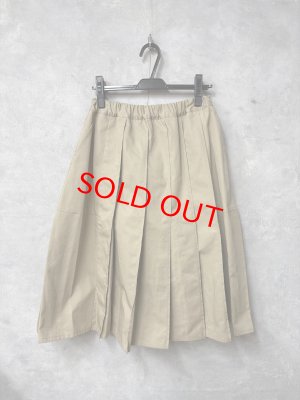 画像1: gomme 　　スカート　1；ベージュ　　サイズ；M (1)