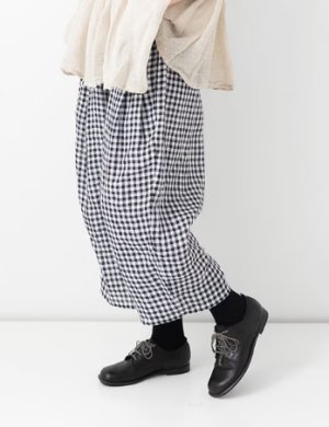 画像3: VC 　ギンガムチェックヨークパンツ　BLACK CHECK　   サイズ：F (3)