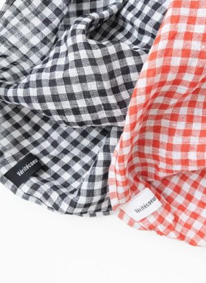 画像5: VC 　ギンガムチェックストール   サイズ：F (5)