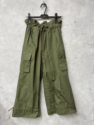 画像1: gomme 　　パンツ　　2；カーキ　　　サイズ；M (1)