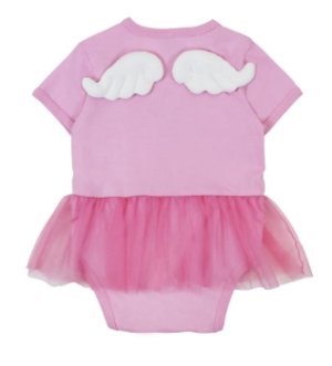 画像2: MY FIRST HYSTERIC　　ANGEL MINI 羽付き チュールロンパース 　 27；ペールピンク (2)