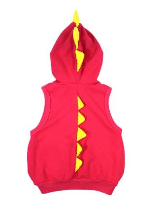 画像2: MY FIRST HYSTERIC　MINILA 背ビレ付き 裏毛ベスト　26；マゼンタ (2)