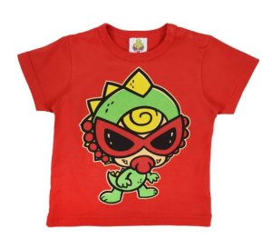画像1: MY FIRST HYSTERIC　　MINILA 半袖Tシャツ　　20；レッド (1)