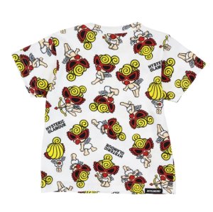 画像2: MY FIRST HYSTERIC　ANGEL MINI総柄 半袖Tシャツ　　04；ホワイト系 (2)