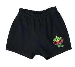 画像1: MY FIRST HYSTERIC　MINILA しっぽ付き ハーフパンツ　10；ブラック (1)