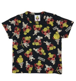 画像1: MY FIRST HYSTERIC　ANGEL MINI総柄 半袖Tシャツ　　29；ピンク系 (1)