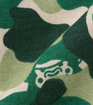 画像4: XLARGE KIDS　 ファニーゴリラカモ総柄 ショートパンツ　　40；グリーン (4)