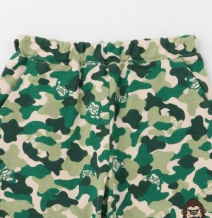 画像2: XLARGE KIDS　 ファニーゴリラカモ総柄 ショートパンツ　　40；グリーン (2)