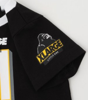 画像3: XLARGE KIDS　 OGナンバリングショートオール　80；黒　　サイズ；70 (3)