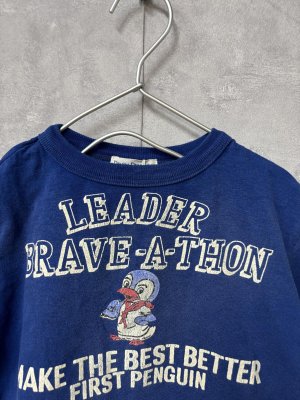 画像2: 2026春夏 　DENIMDUNGAREE　　ビンテージテンジク PENNIE LEADER TEE　　14；ブルー (2)