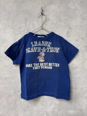 画像1: 2026春夏 　DENIMDUNGAREE　　ビンテージテンジク PENNIE LEADER TEE　　14；ブルー (1)