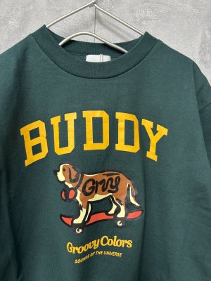 画像2: 2026春夏　 groovycolors　テンジク BUDDY S/S TEE　8；グリーン (2)