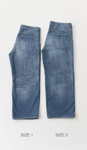 画像2: VC 　 ストレートデニムワークパンツ   INDIGO    サイズ：2 (2)