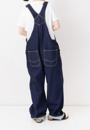 画像2: VC 　　デニムオーバーオール　ONE WASH　　サイズ：F (2)