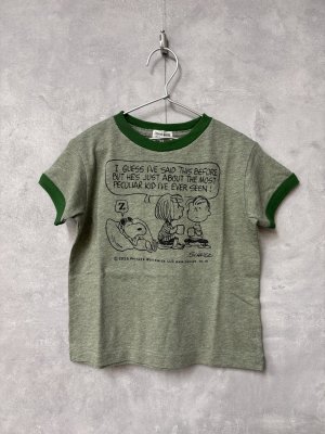 画像1: 2026春夏 　DENIMDUNGAREE　テンジク SNOOPY EVER SEEN TEE　　28；グリーン (1)