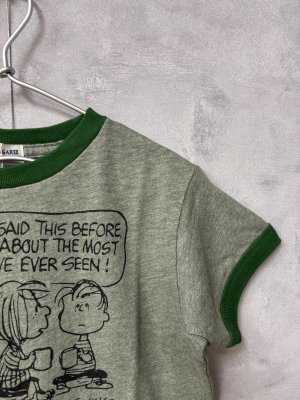 画像2: 2026春夏 　DENIMDUNGAREE　テンジク SNOOPY EVER SEEN TEE　　28；グリーン (2)