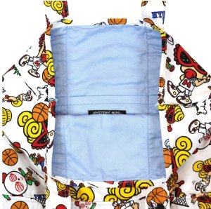 画像3: MY FIRST HYSTERIC　HYSTERIC MINI HOOPS総柄 トートバッグ　　サイズ；FREE(約H31×W41cm)　　　　04；ホワイト (3)