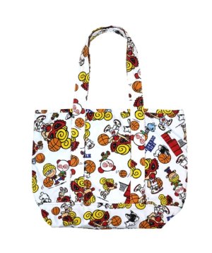 画像1: MY FIRST HYSTERIC　HYSTERIC MINI HOOPS総柄 トートバッグ　　サイズ；FREE(約H31×W41cm)　　　　04；ホワイト (1)