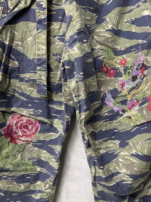 画像4: 2026春夏　MARET(マレ) 　アーミーアシタックパンツ　9；カーキ　　サイズ；1 (4)