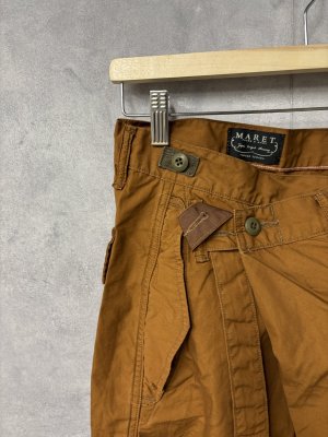 画像3: 2026春夏　MARET(マレ) 　アーミーアシタックパンツ　7；茶　　サイズ；1 (3)