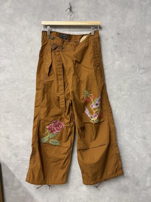 画像1: 2026春夏　MARET(マレ) 　アーミーアシタックパンツ　7；茶　　サイズ；1 (1)