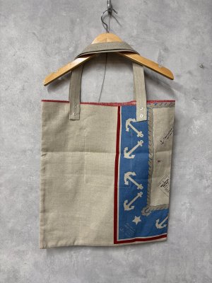 画像3: 2026   快晴堂　Girl`s カロハプリントCCBY柄　リバーシブルトート　　　NTL　　サイズ；F (3)