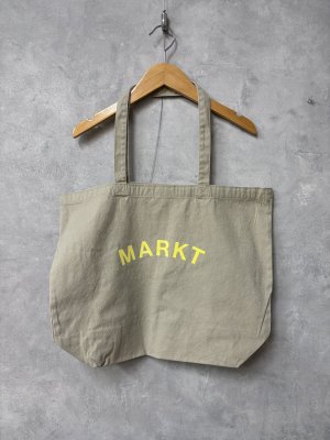 画像1: NATURAL LAUNDRY 　MARKTバッグ　　550 ；アシッドカーキ　サイズF (1)