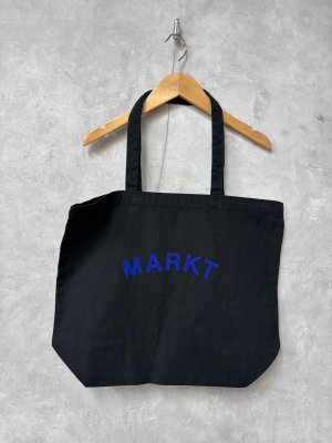 画像1: NATURAL LAUNDRY 　MARKTバッグ　　990；ブラック　サイズF (1)
