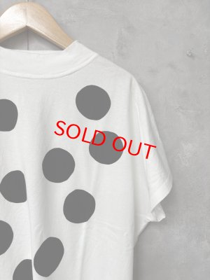 画像2: grin　DOT Tシャツ　　110；ホワイト　サイズ；2 (2)