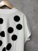 画像2: grin　DOT Tシャツ　　110；ホワイト　サイズ；2 (2)