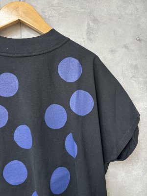 画像2: grin　DOT Tシャツ　　990；ブラック　　サイズ；2 (2)