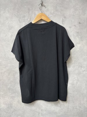 画像3: grin　DOT Tシャツ　　990；ブラック　　サイズ；2 (3)