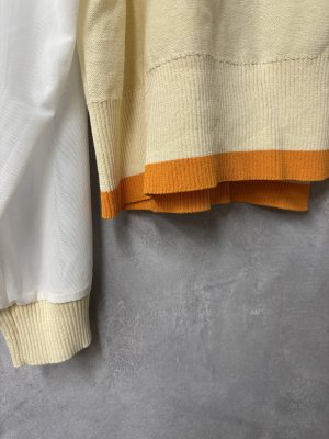 画像2: AULA AILA（アウラ アイラ）　　　カーディガン　　　03:ホワイト　　サイズ:0 (2)