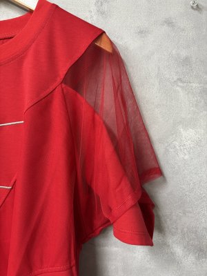 画像3: AULA AILA（アウラ アイラ）　　　Tシャツ　　　60:レッド     サイズ:0 (3)