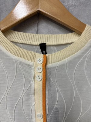 画像3: AULA AILA（アウラ アイラ）　　　カーディガン　　　03:ホワイト　　サイズ:0 (3)