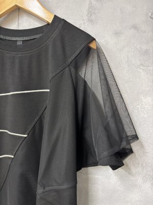 画像3: AULA AILA（アウラ アイラ）　　　Tシャツ　　　19:ブラック   サイズ:0 (3)