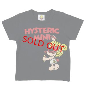 画像1: MY FIRST HYSTERIC  　　DRAW WITH MINI 半袖Tシャツ　　10；ブラック (1)