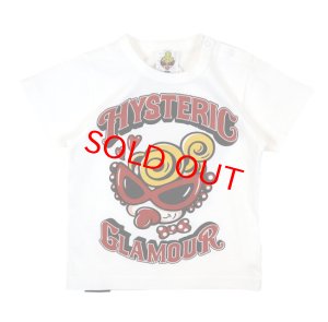 画像1: MY FIRST HYSTERIC  　　GOOD SIGN BOW TIE MINI! 半袖Tシャツ　　00；ホワイト (1)