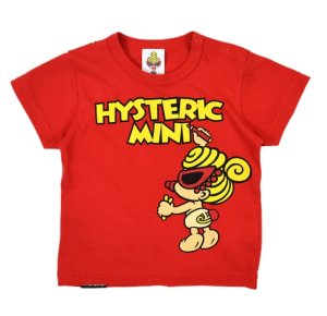 画像1: MY FIRST HYSTERIC  　　DRAW WITH MINI 半袖Tシャツ　　20；レッド (1)