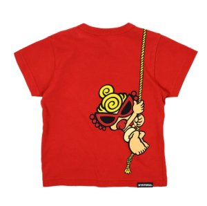 画像2: MY FIRST HYSTERIC  　　DRAW WITH MINI 半袖Tシャツ　　20；レッド (2)