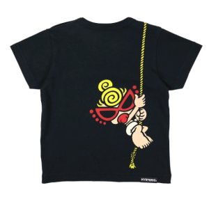 画像2: MY FIRST HYSTERIC  　　DRAW WITH MINI 半袖Tシャツ　　10；ブラック (2)