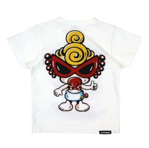 画像2: MY FIRST HYSTERIC  　　GOOD SIGN BOW TIE MINI! 半袖Tシャツ　　00；ホワイト (2)