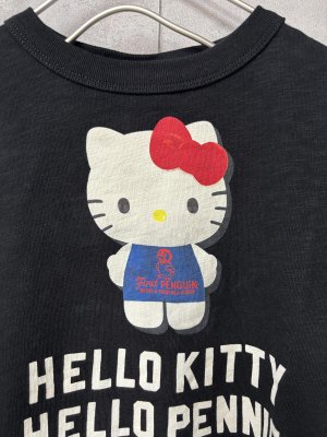 画像2: 2026春夏 　DENIMDUNGAREE　PENNIE KITTY Tee   2；黒 (2)