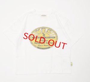 画像1: MakeYourDay　製品染めドルフィン半袖Tシャツ　　オフホワイト (1)