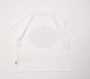 画像2: MakeYourDay　製品染めドルフィン半袖Tシャツ　　オフホワイト (2)