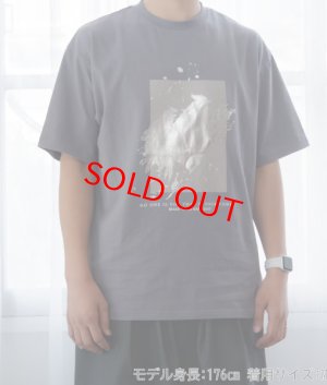 画像3: MakeYourDay　　フォイルアート半袖Tシャツ■パパサイズ　　チャコール (3)