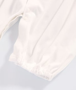 画像3: MakeYourDay　ボンネット付きセーラーセレモニードレス　　オフホワイト　　サイズ；50-70 (3)