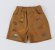 画像1: OCEAN&GROUND 　　エンブロイダリーショーツ　　カラー；キャメル (1)