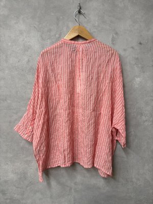 画像3: NATURAL LAUNDRY 　シャーリングランドスケープシャツ　　301；アカ　サイズ2 (3)